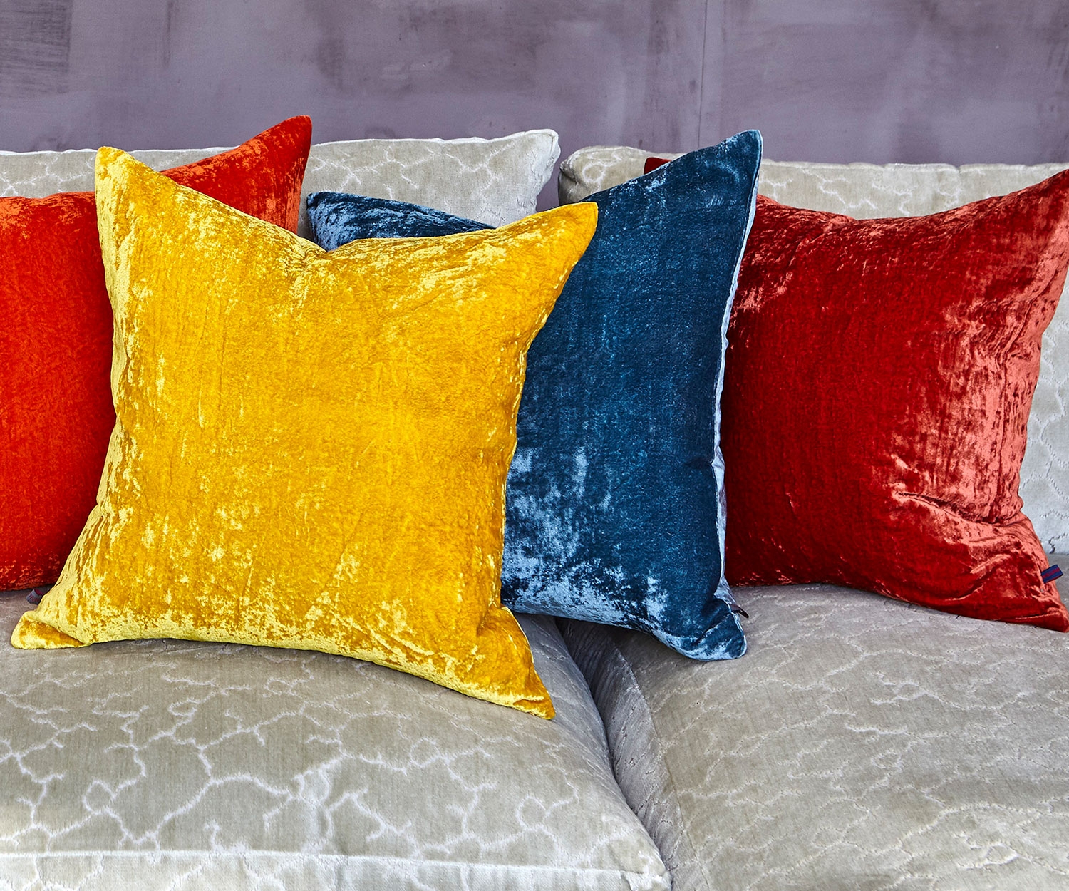 Paddy - Mustard 50 × 50 Cushion