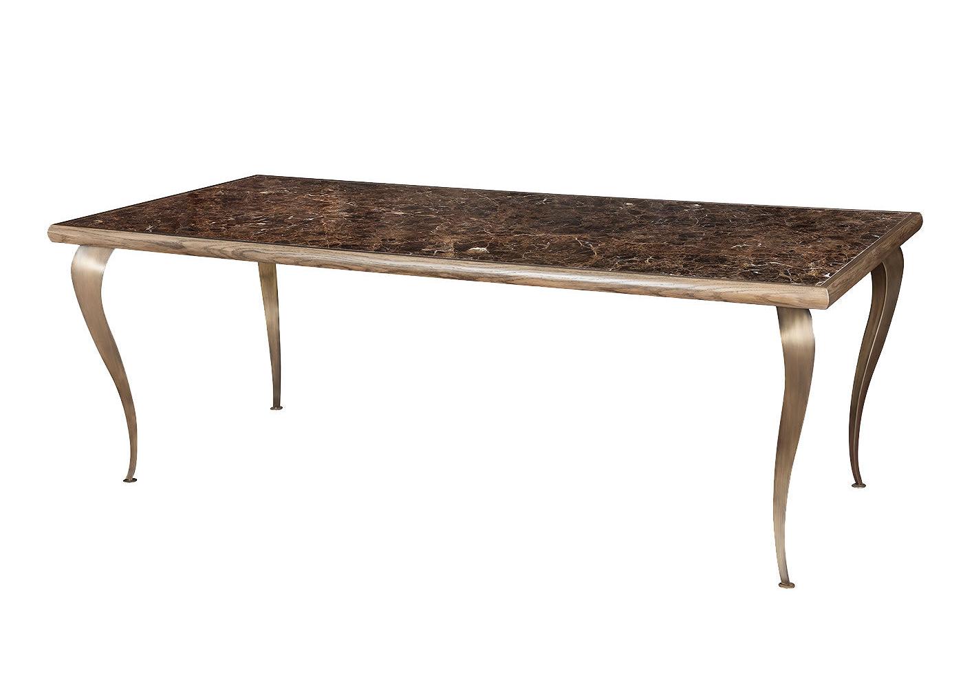 Adam Dining Table in Wood Finish