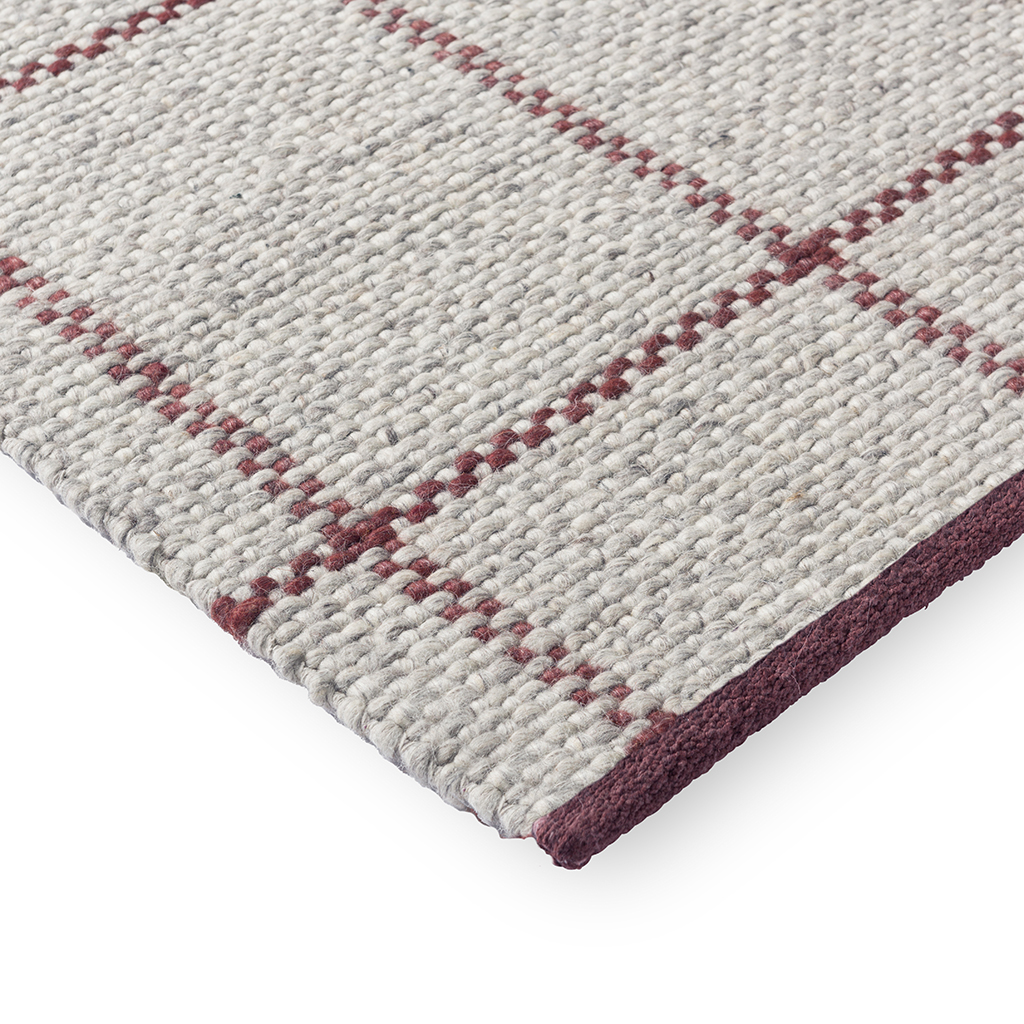 Craft Matter Check Ash/St R Rug | Size: 200 x 280 cm