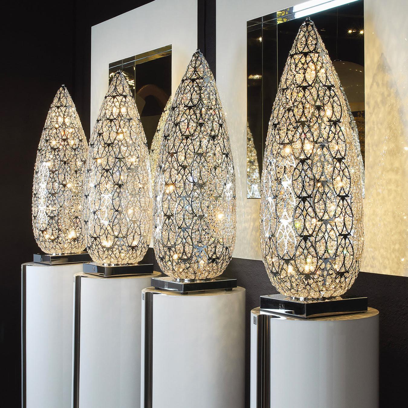 Arabesque Flame Artisan Lamp
