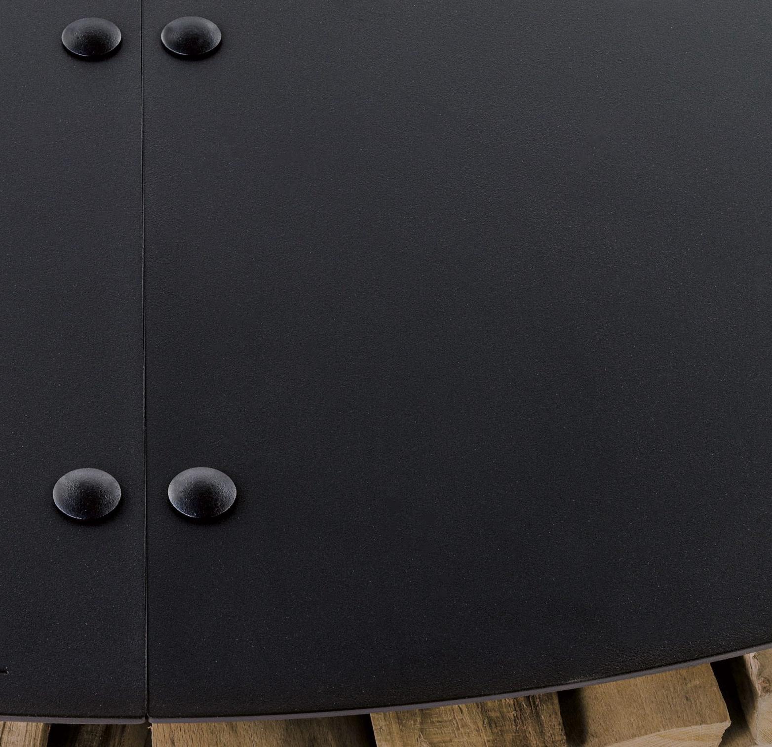 Zero Steel Black Fire Pit