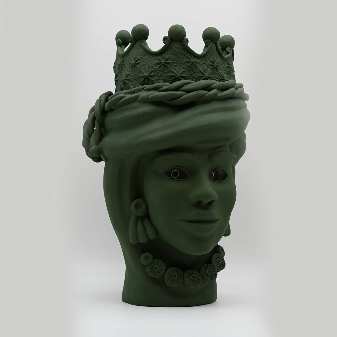 Green Handmade Sculpture