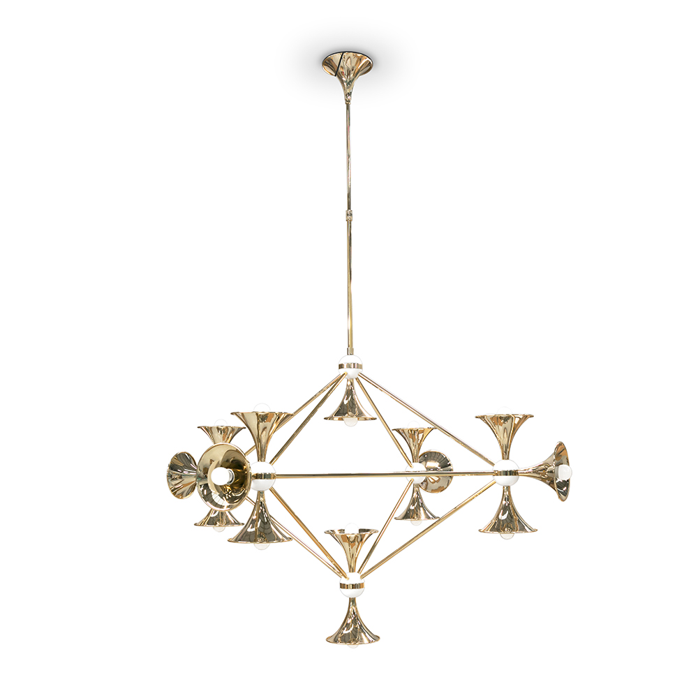 Virtuoso Diamond Suspension Lamp