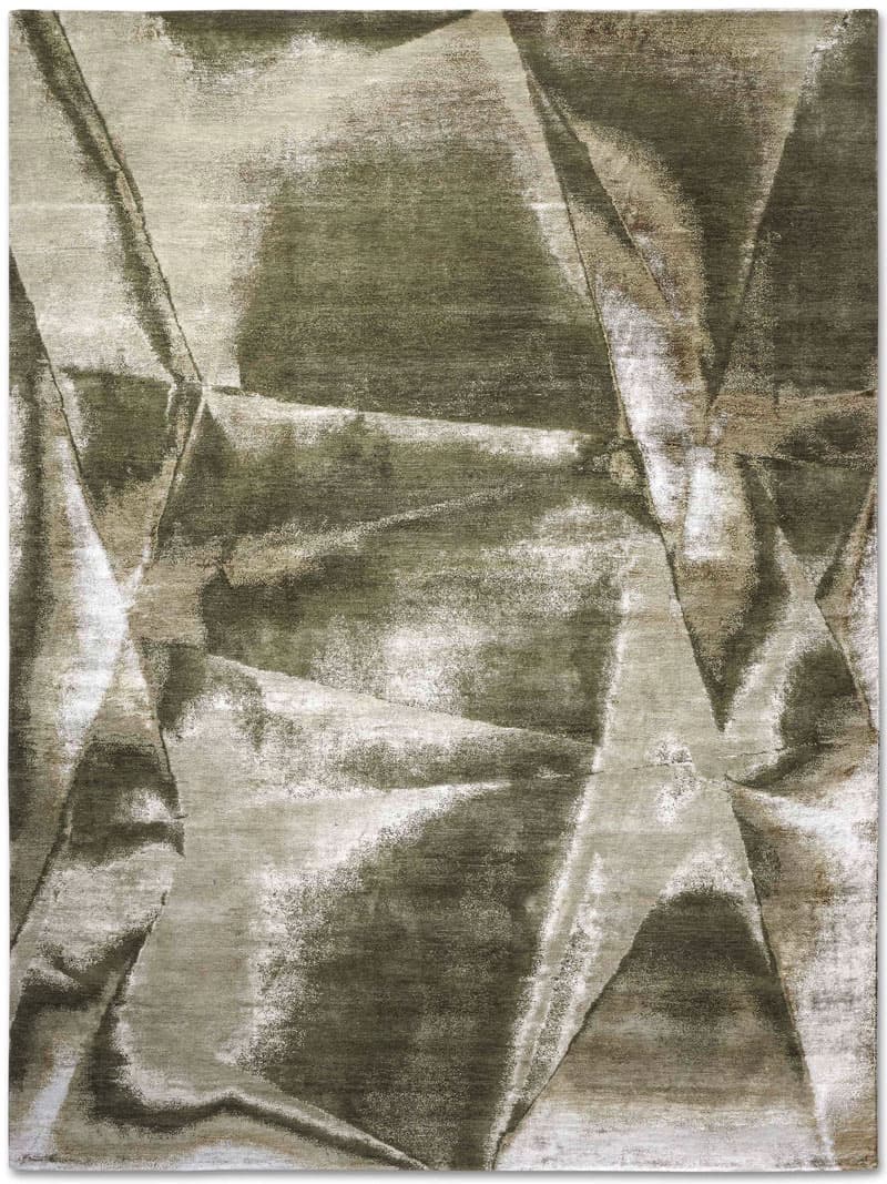 Olive Hand-Knotted Rug