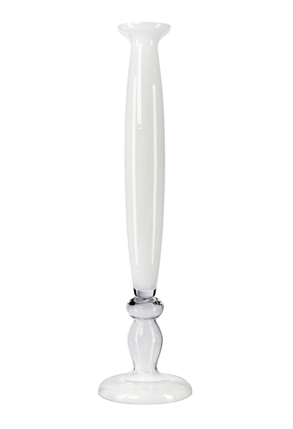 Mercurio White Crafted Vase