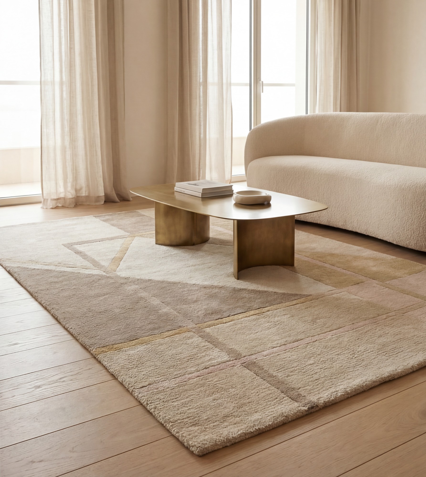 Stone Geometry Rug