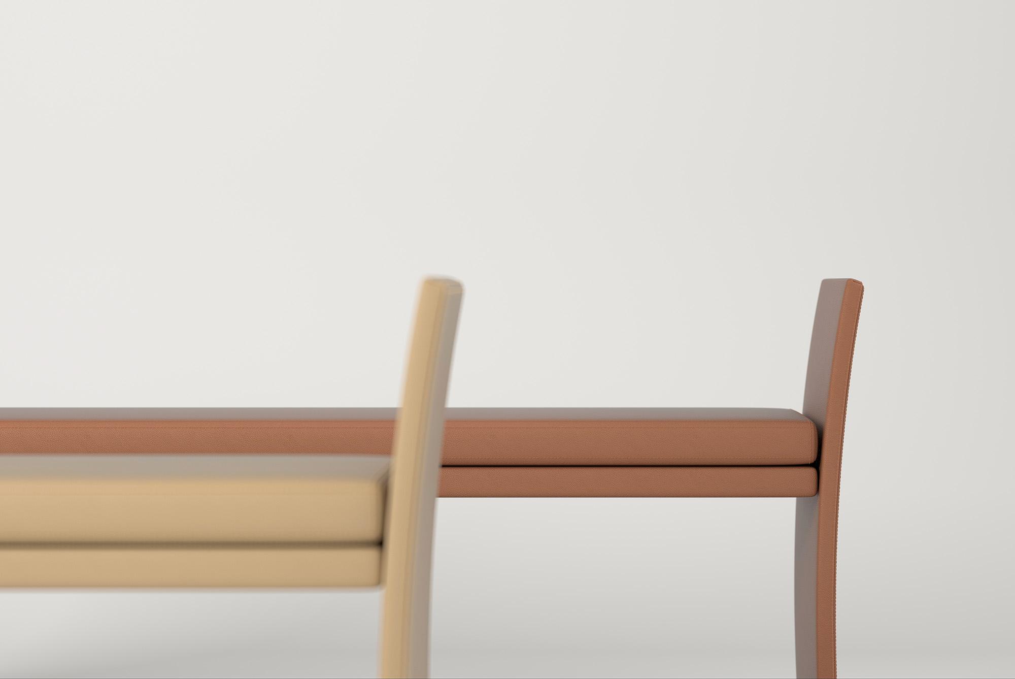 Anita Sculptural Bench