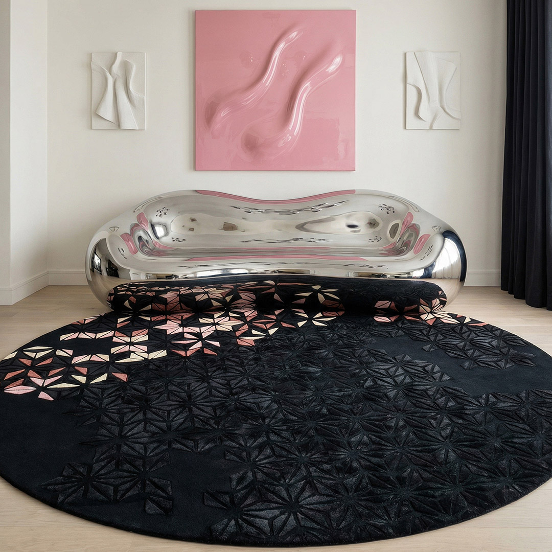 Harmony Black Rug