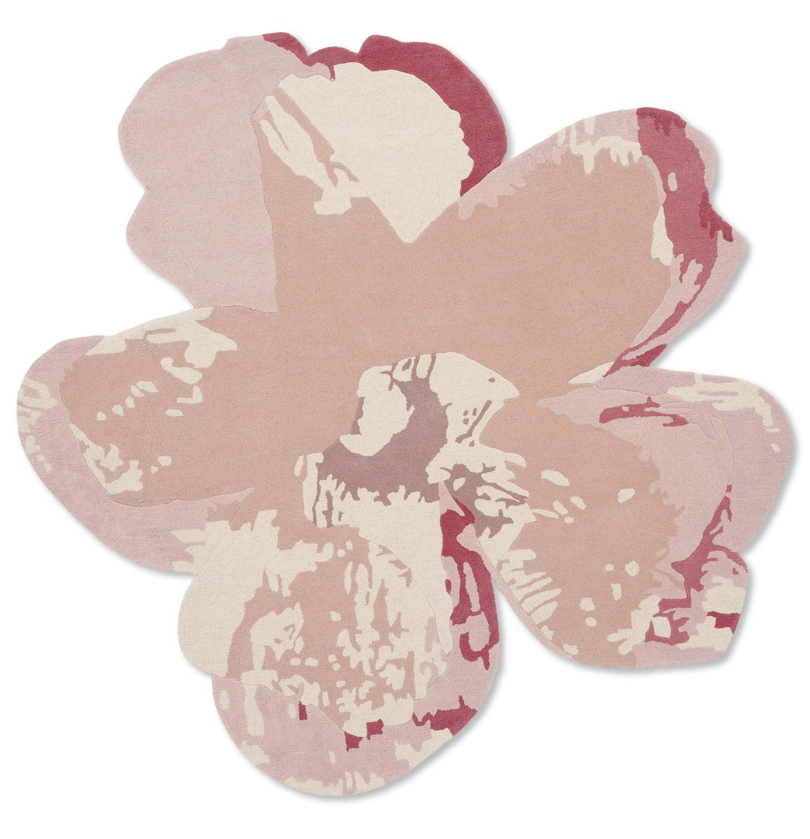 Magnolia Light Pink Rug ☞ Size: Ø 200 cm