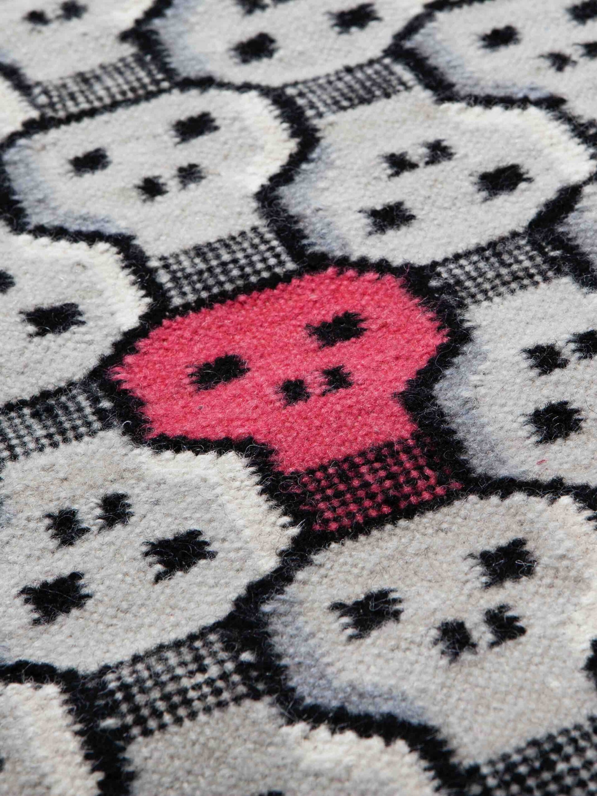 Knock Out Small Handwoven Rug