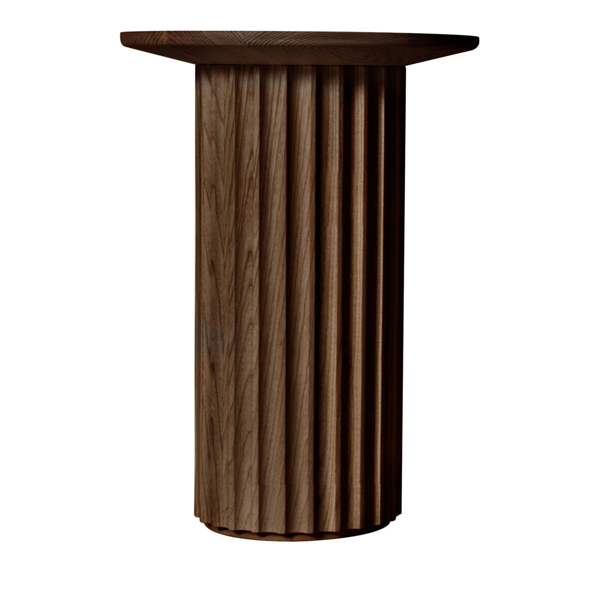 Capitello Exquisite Brown Side Table Made in Italy