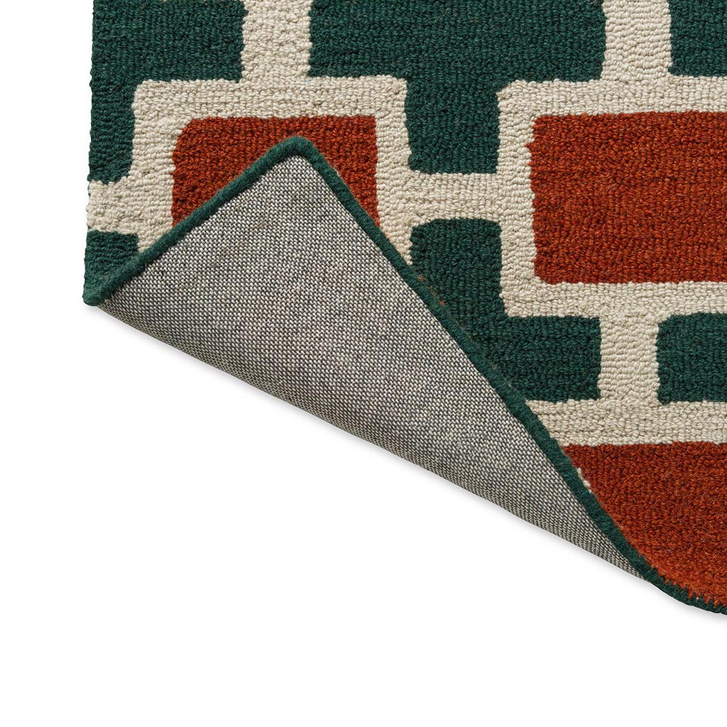 Hatch Rust Rug