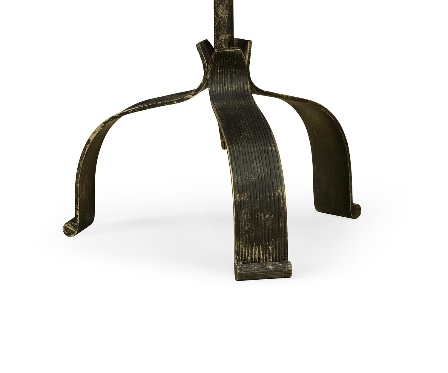 Ida Cocktail Table Bronzed Finish