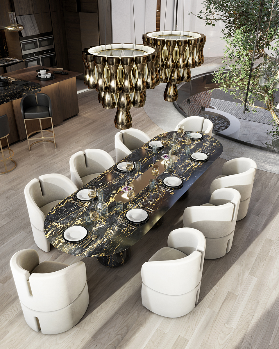 Tiara Chandelier Suspension Lamp - 5
