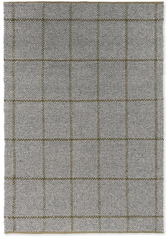 Craft Matter Check Slate/Oli Rug