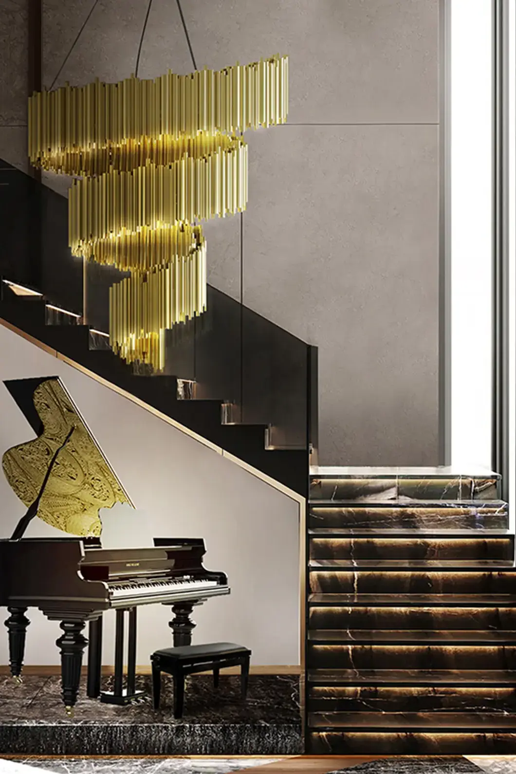 Unity Spiral Chandelier - 2
