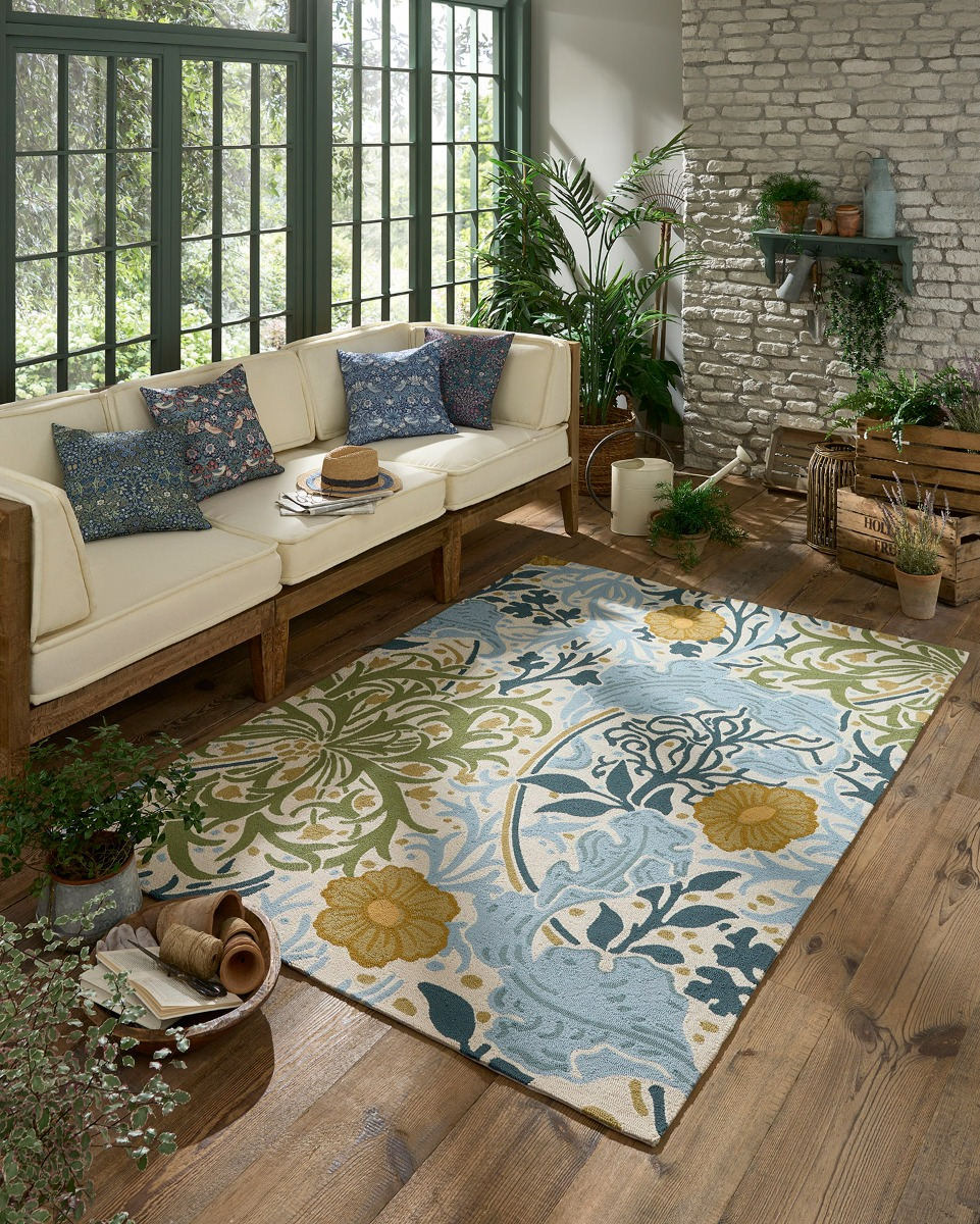 Seaweed River Wandle outdoor 427008 Rug | Size: 140 x 200 cm