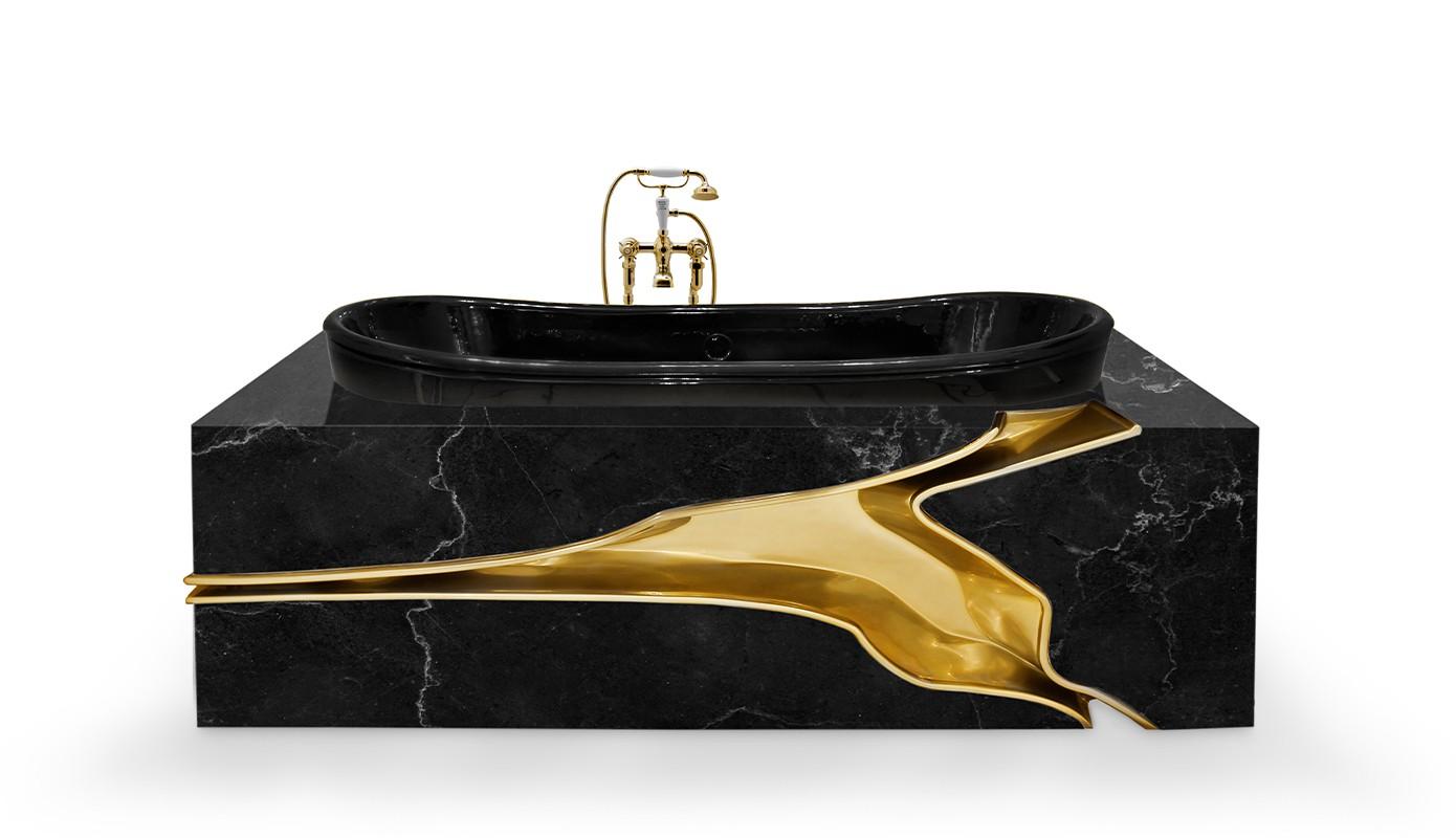 Fractured Marble Bath