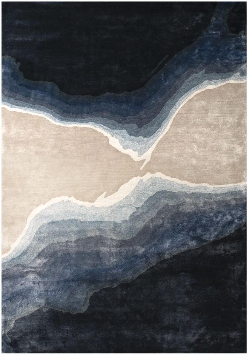 Onda Indigo Rug