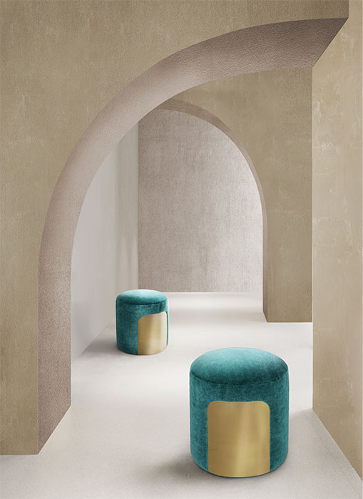 Forrest Green Stool