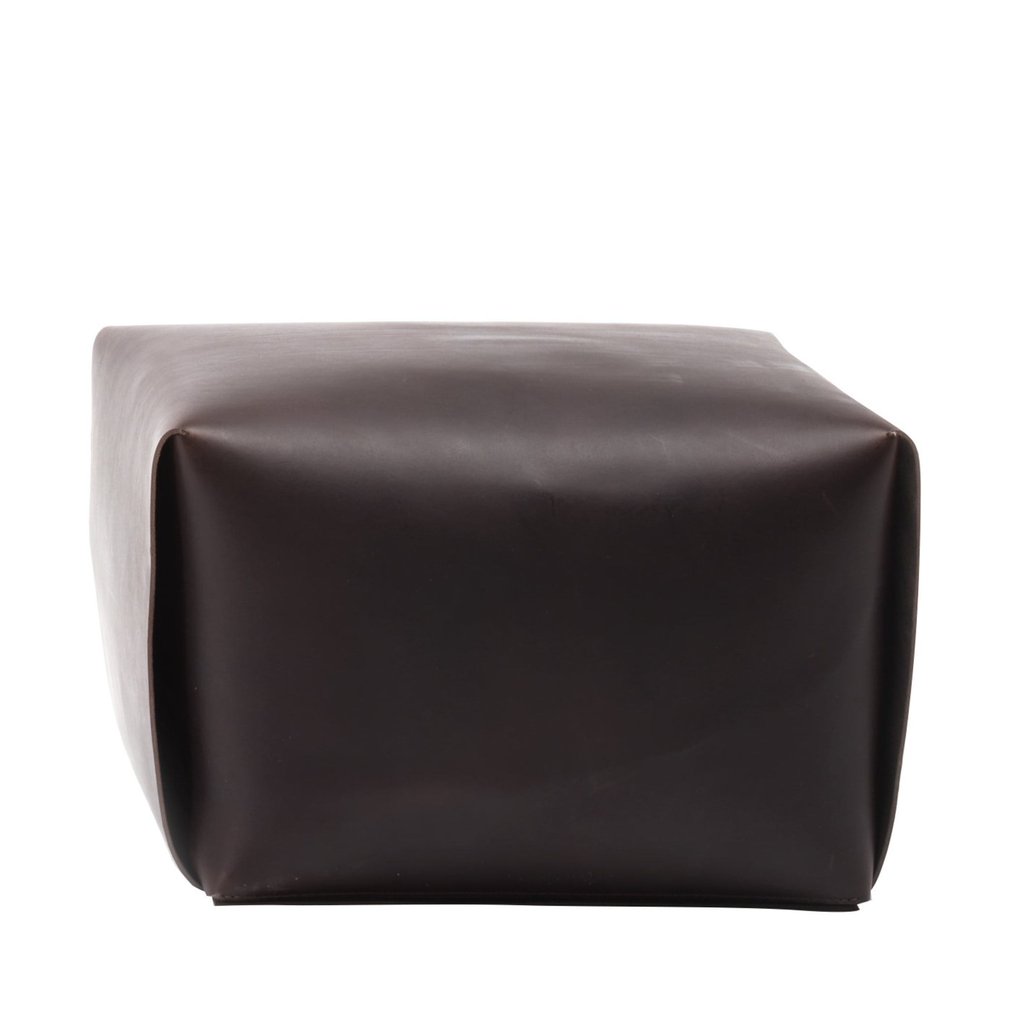 Bao Leather Pouf