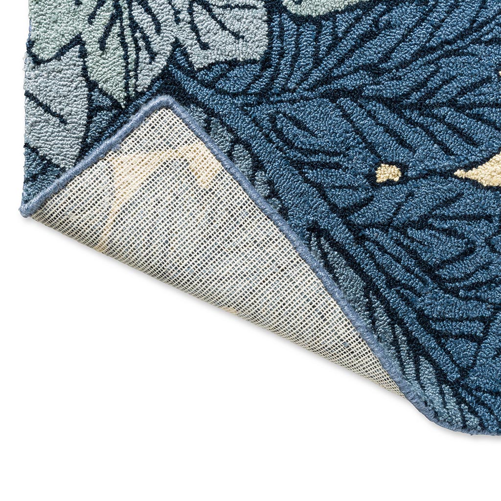 Acanthus Indigo Outdoor Rug