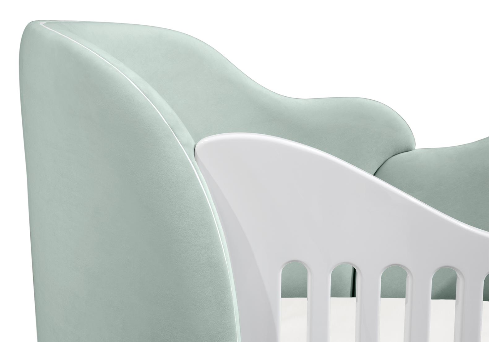 Lullaby Dream Green Crib