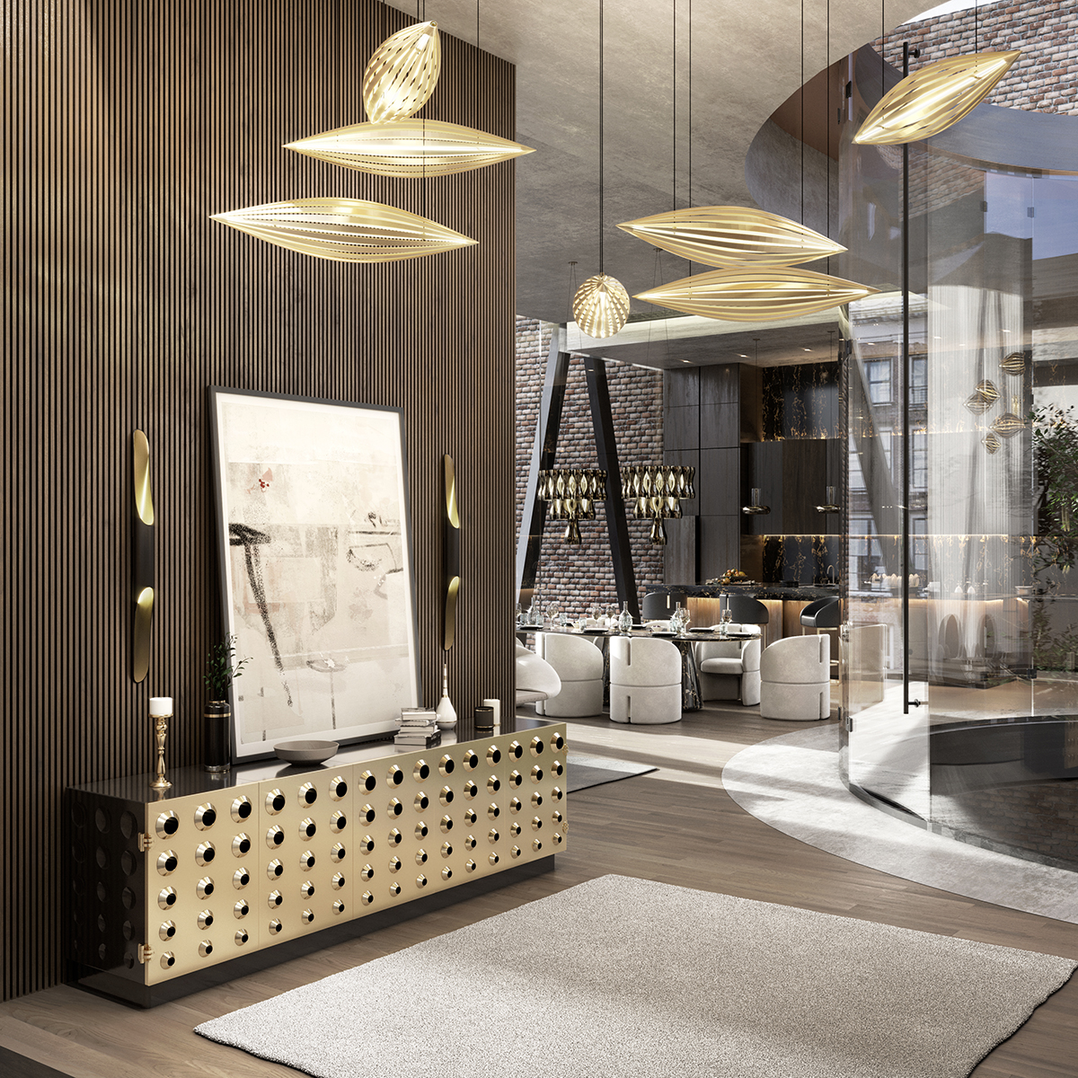 Pod Suspension Lamp - 7