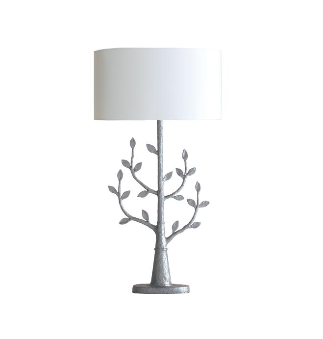 Millana Table Lamp in Silvered Finish