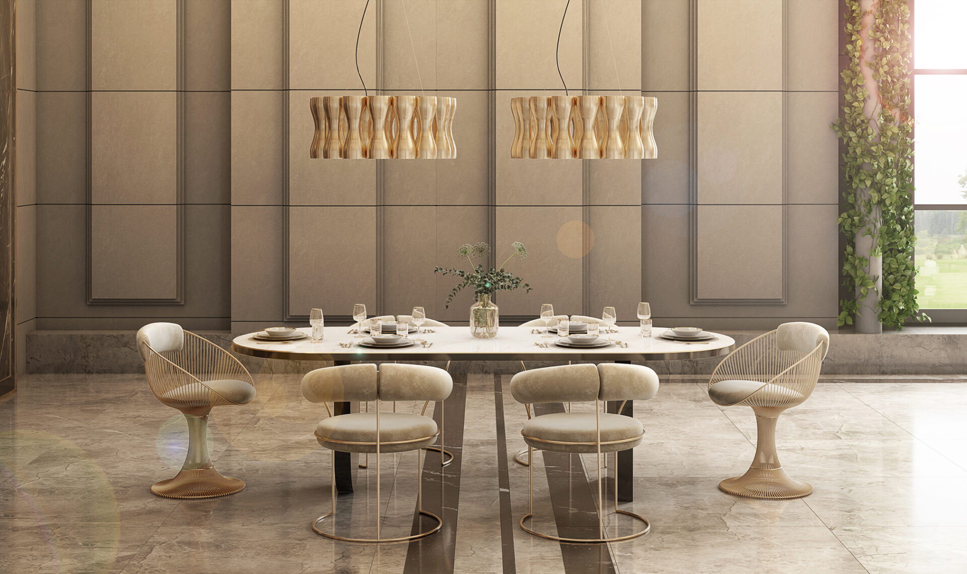 Tiara Suspension Lamp