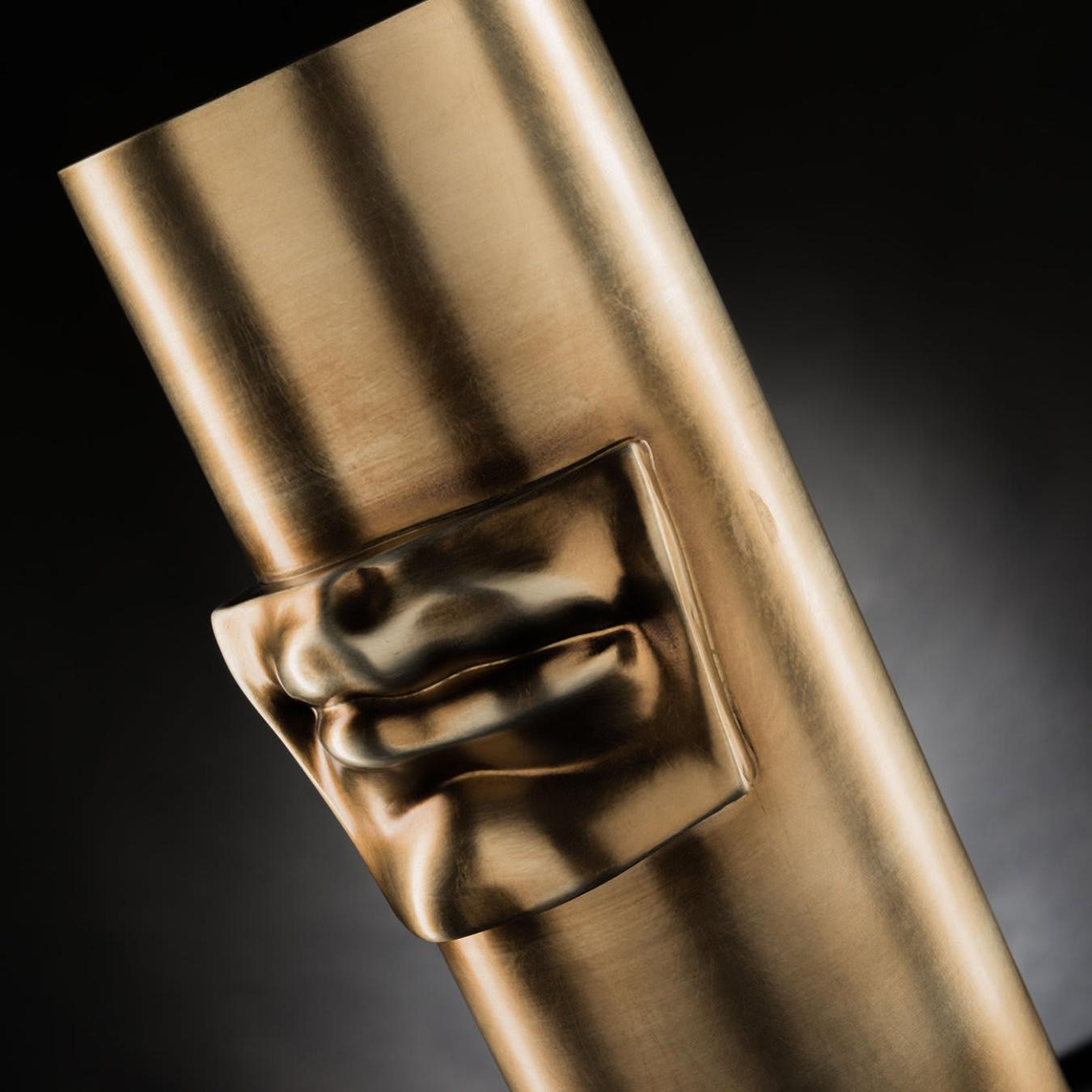 David Mouth Sculpted Vase