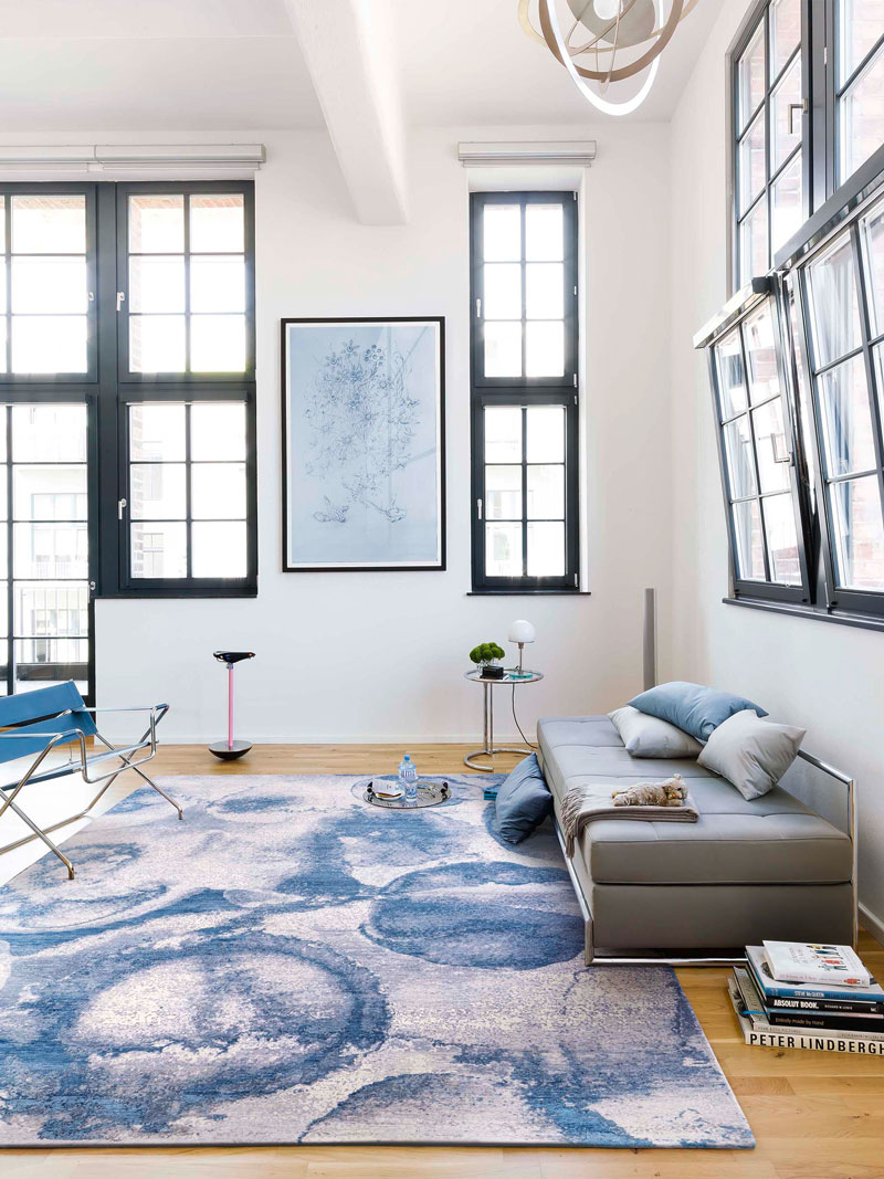 Splash Galileo Handmade Luxury Rug