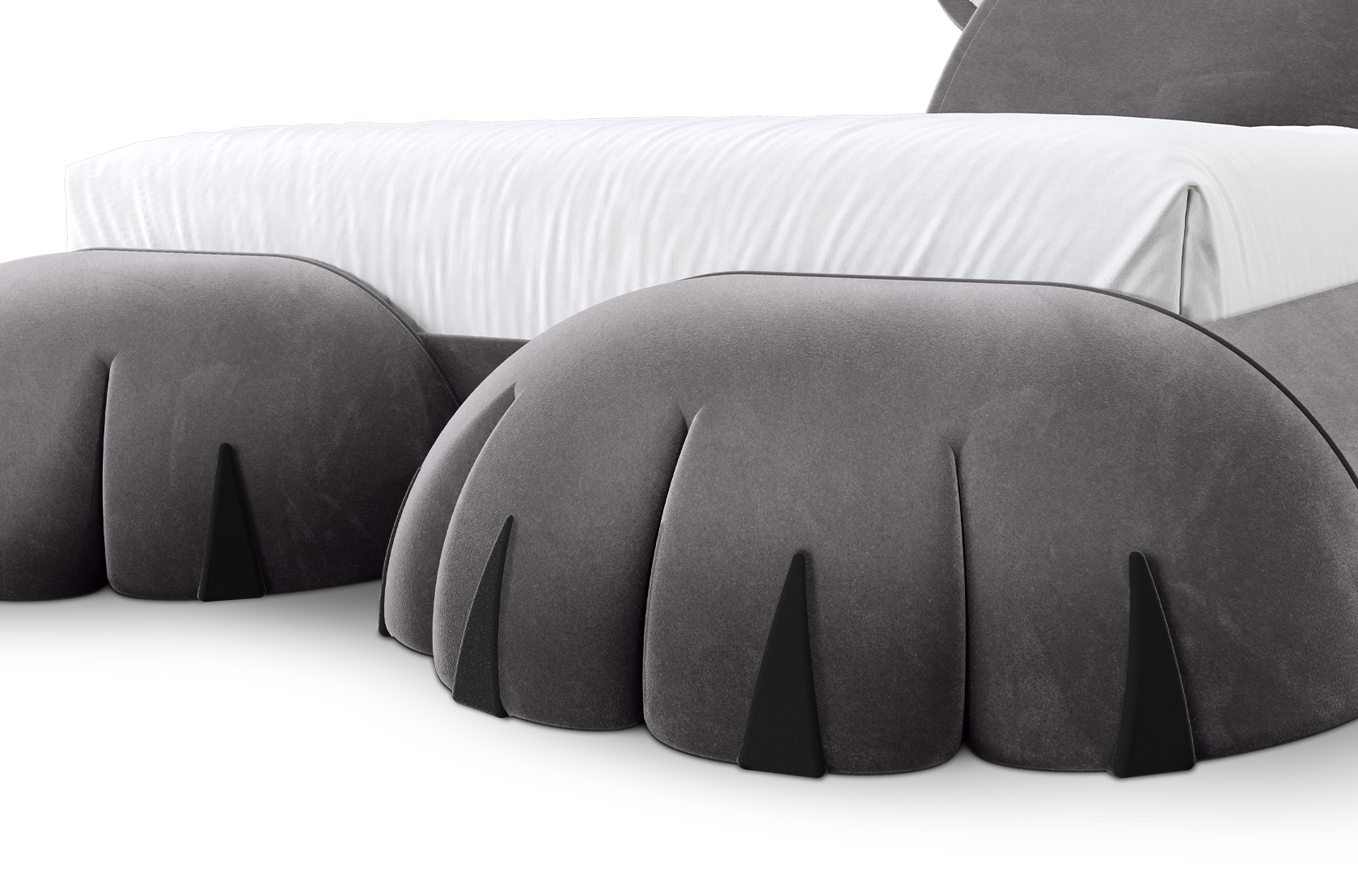 Teddy Dream Grey Bed