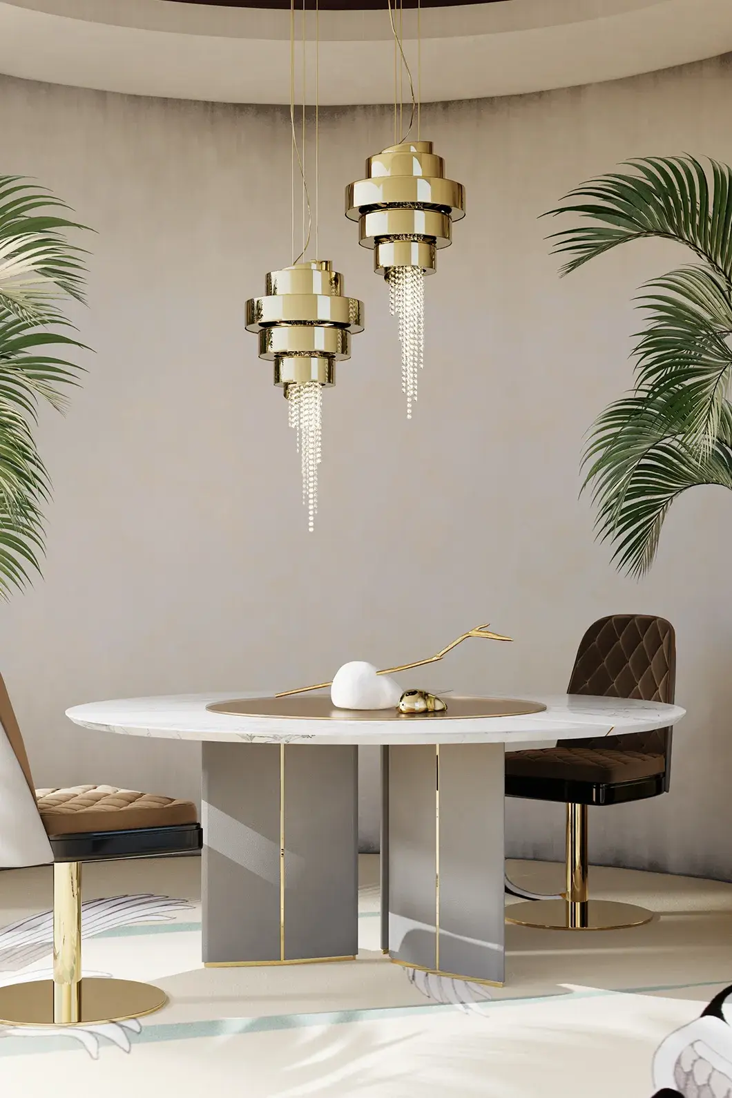 Art Deco Pendant Lamp