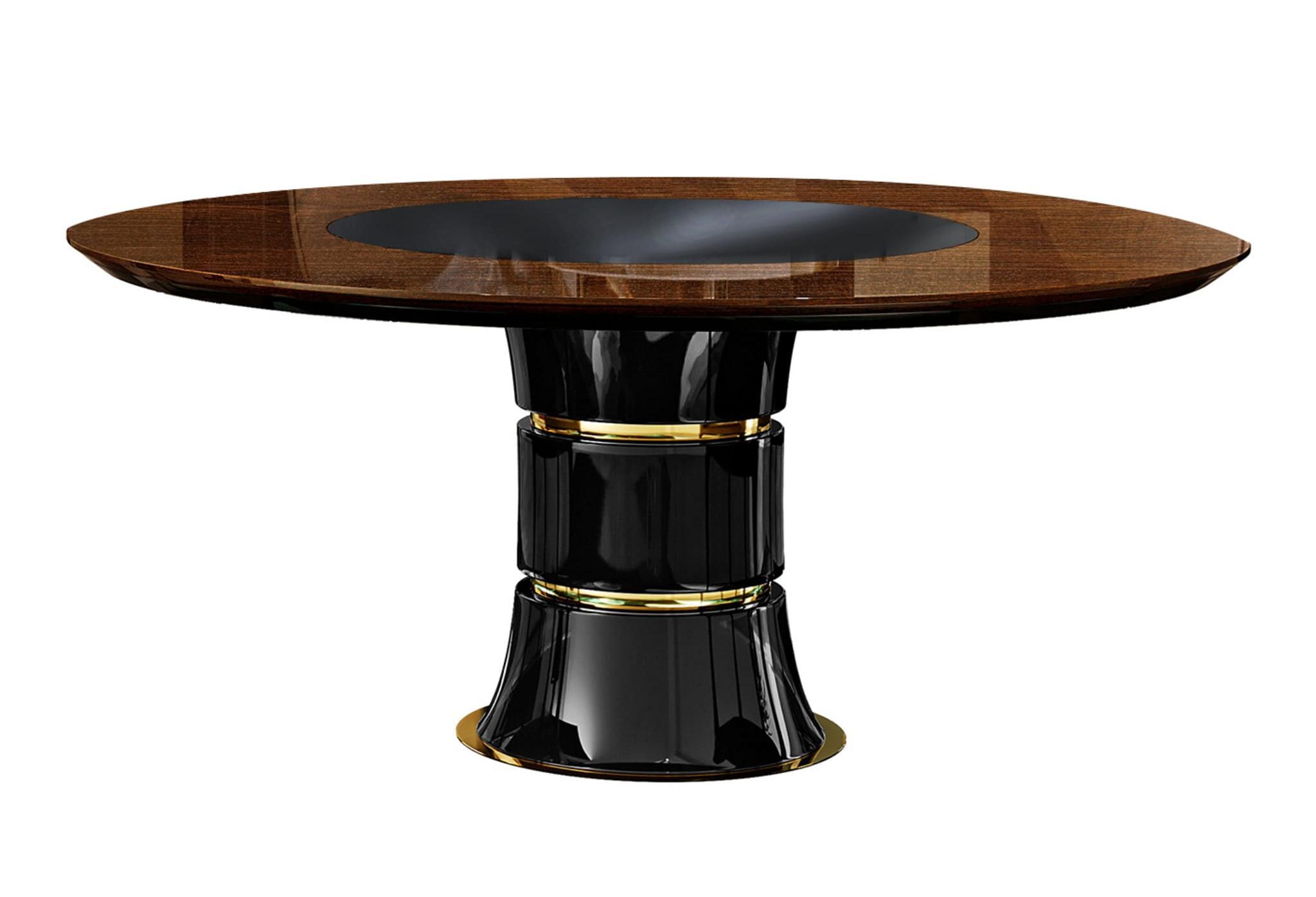 Luxury Circular Dining Table | Configuration: Without Lazy Susan
