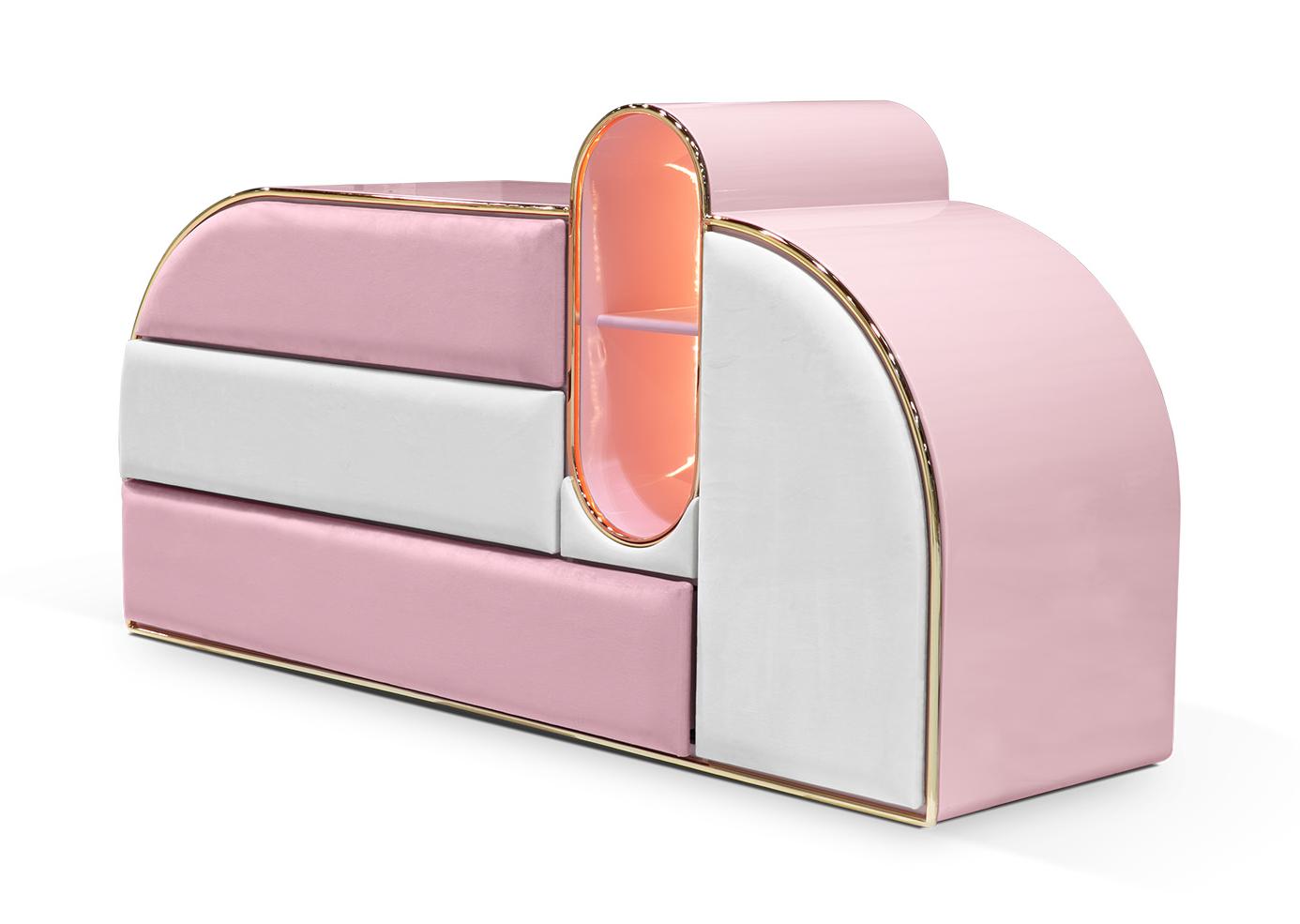 Candy Coated Triple Chest of Drawers