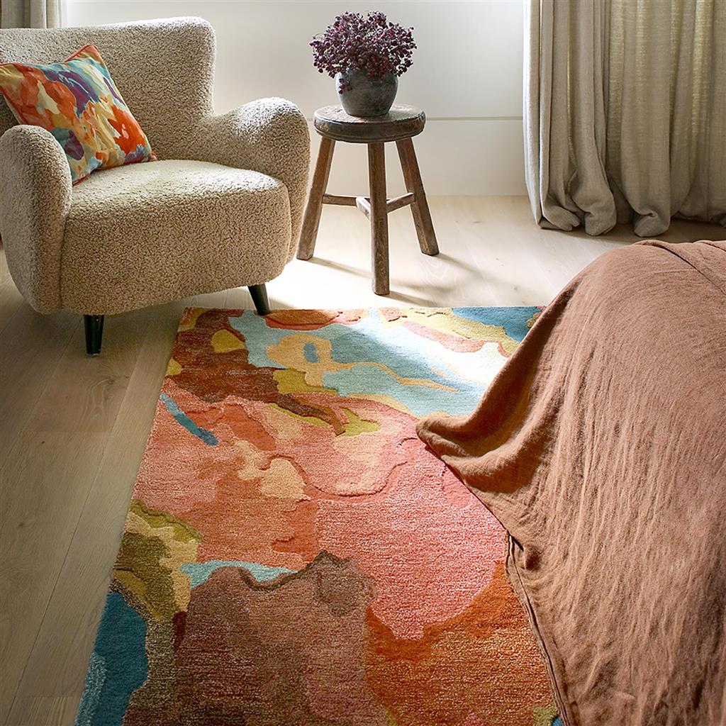 Foresta Rosewood/Huckleberry Rug