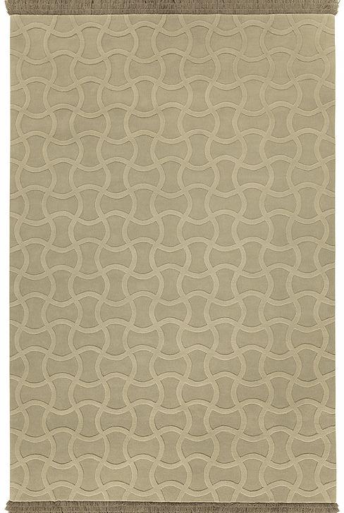 Taupe Hand-Tufted Rug