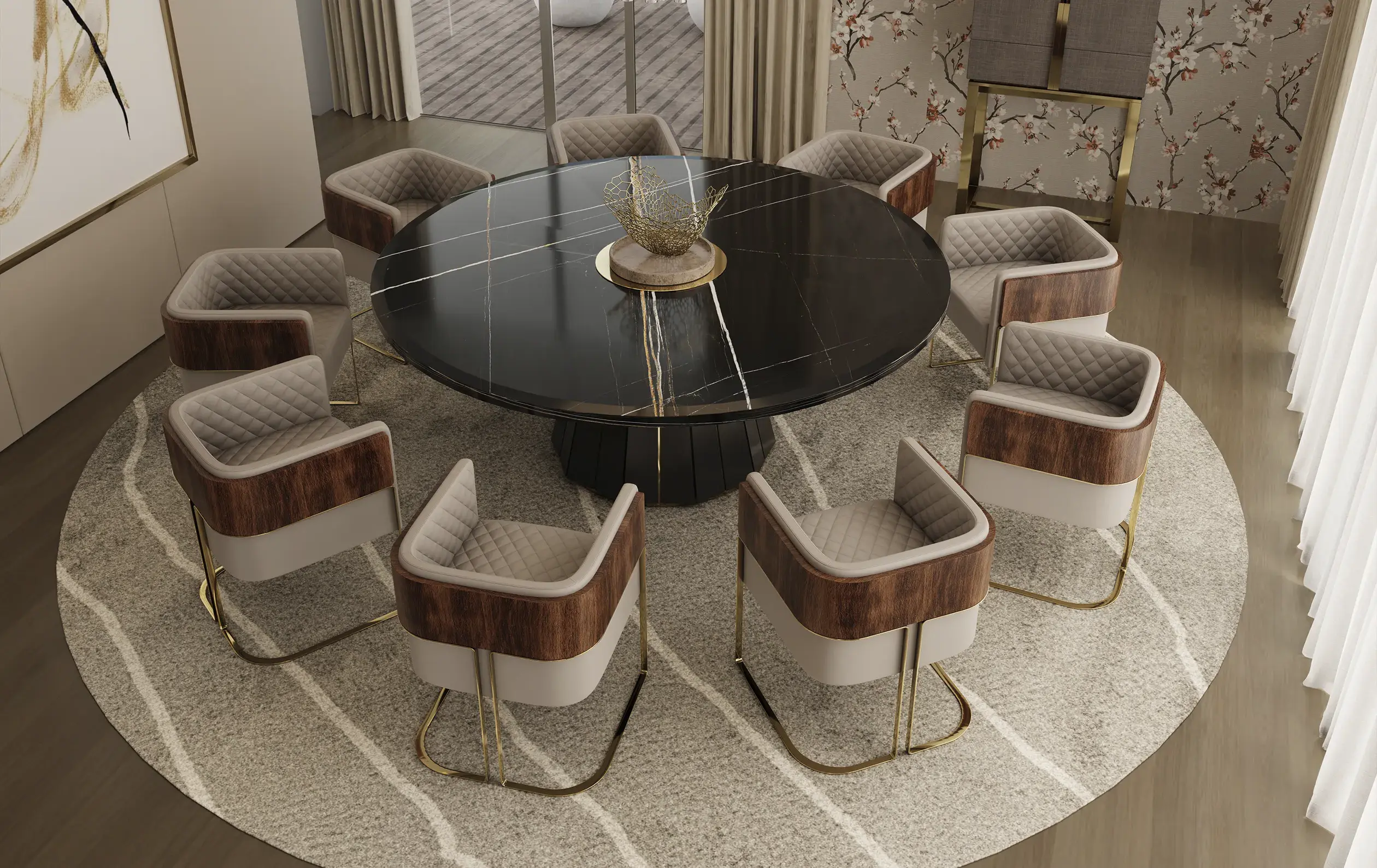 Glow Dining Table - 6
