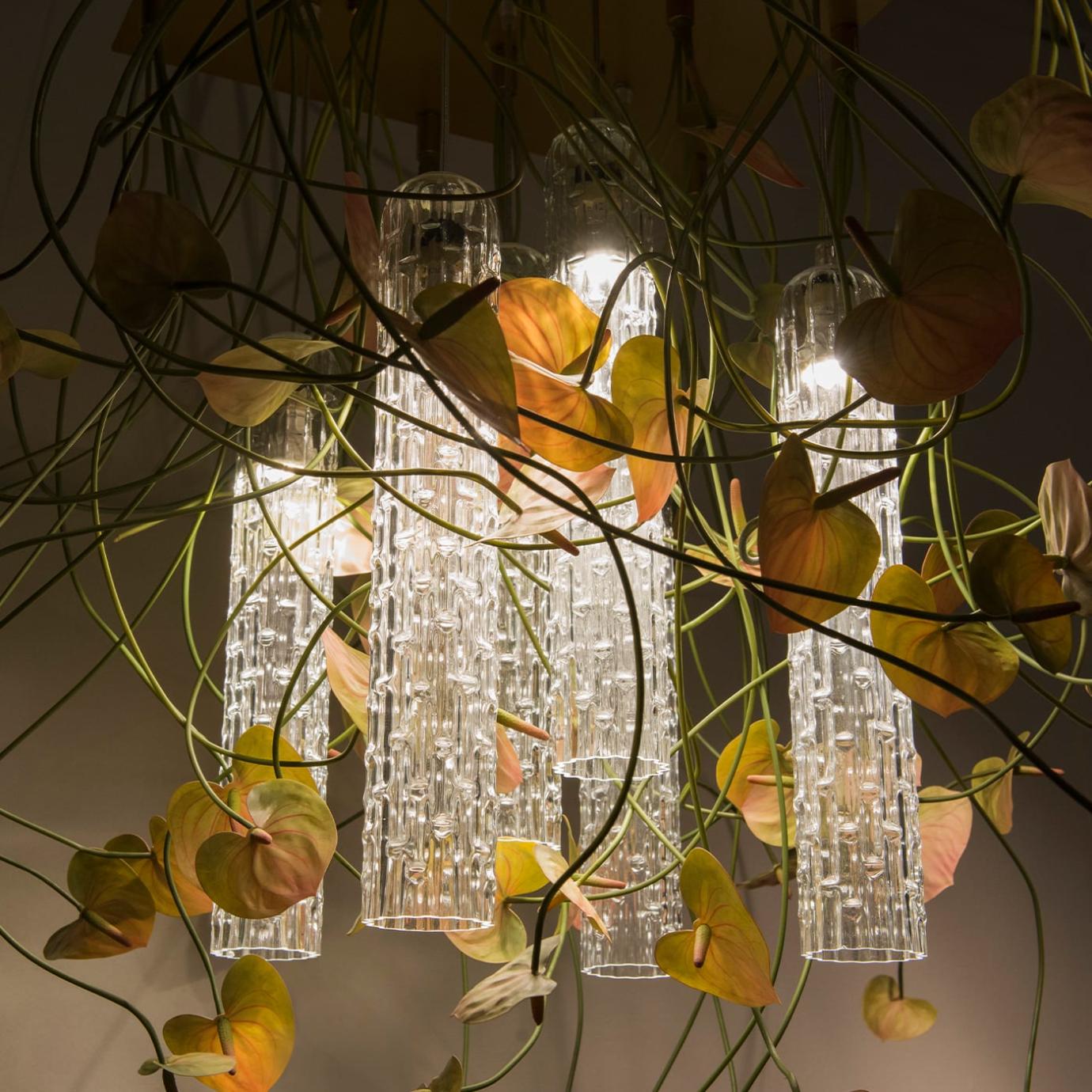 Anthurium Decorative Chandelier