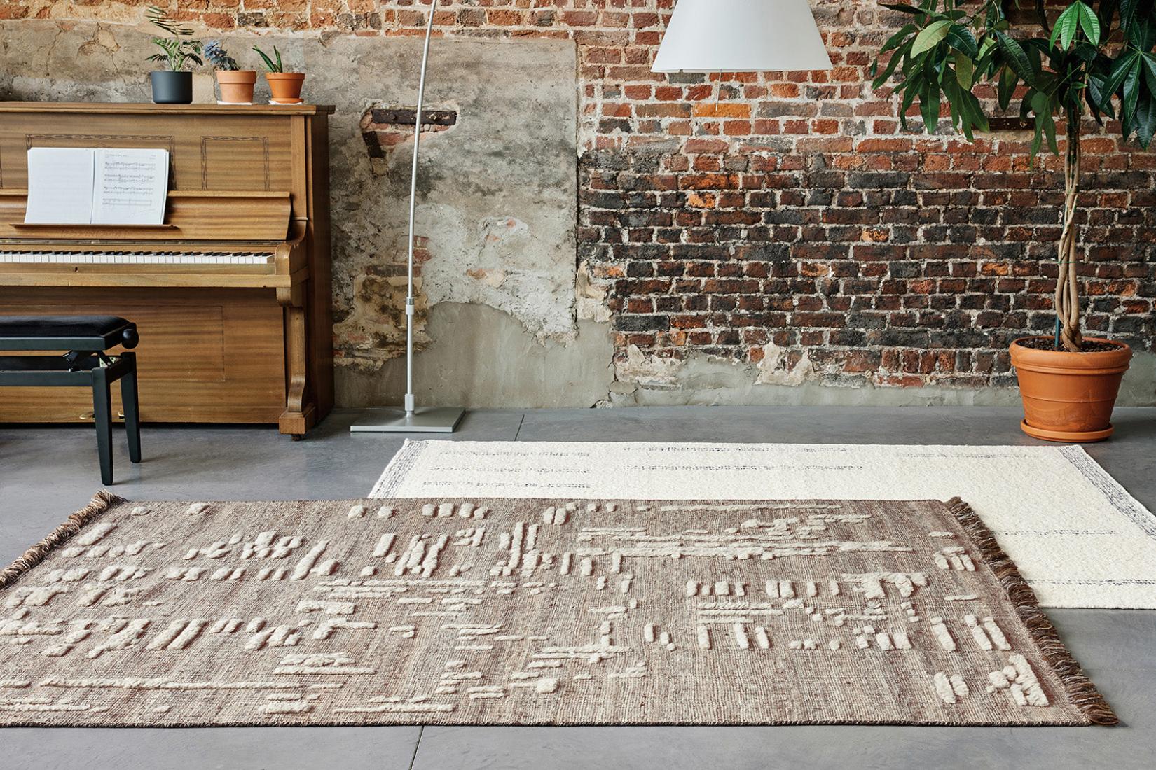 Elsewhere 1 Beige Rug | Size: 200 x 300 cm