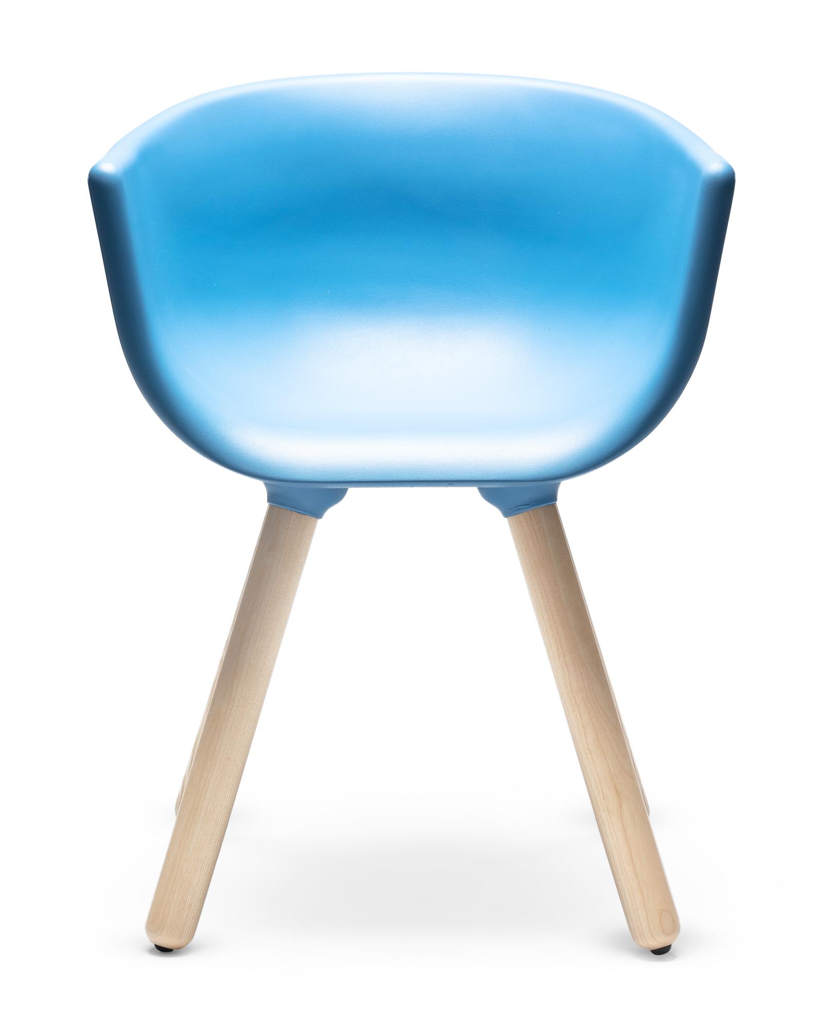 Tulip Blue Chair