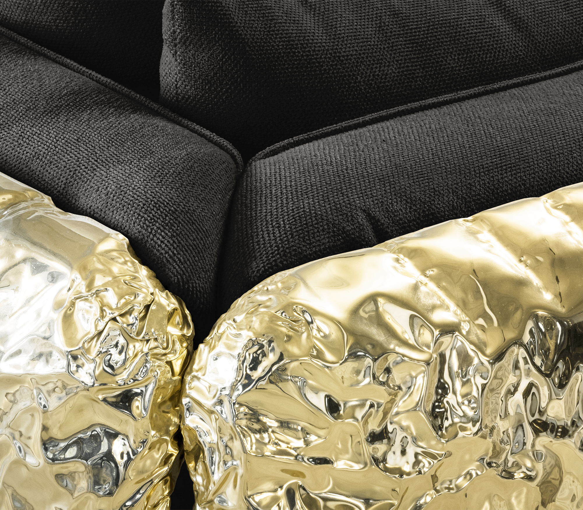 Imperia Black Modular Sofa