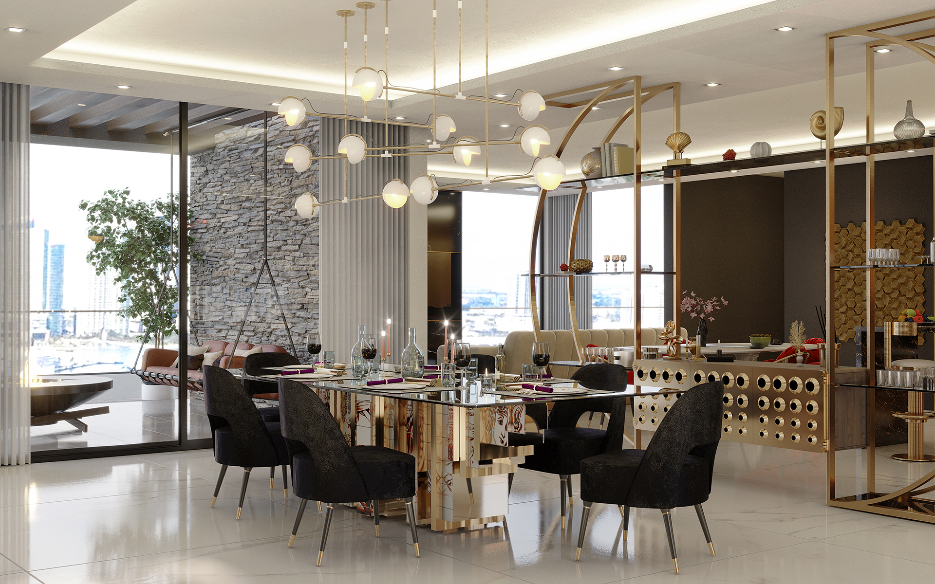 Paris Suspension Lamp - 1