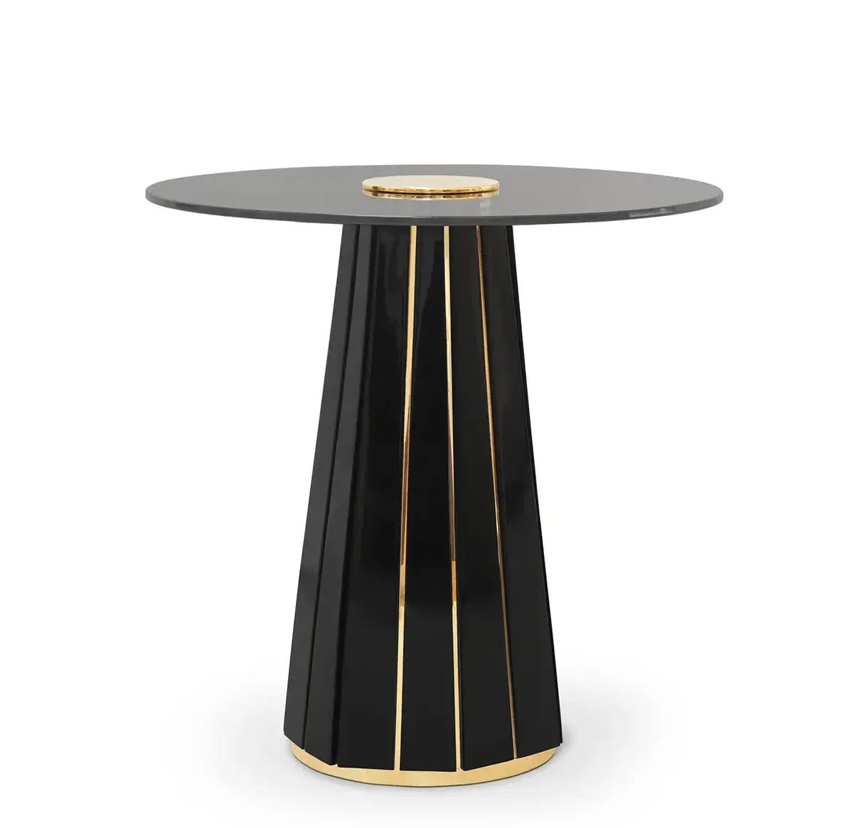 Glow II Black Side Table