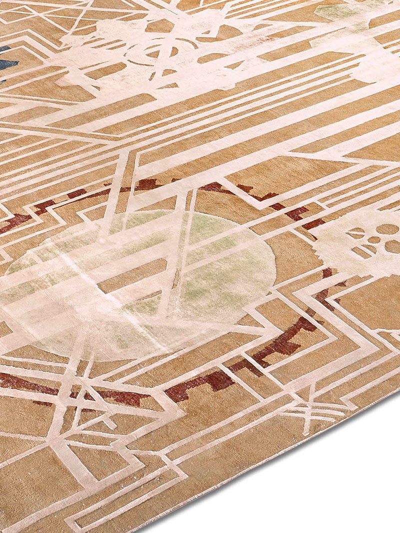 Quiet Color Handmade Luxury Rug