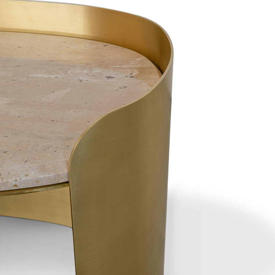 Foster Scott Oval Side Table