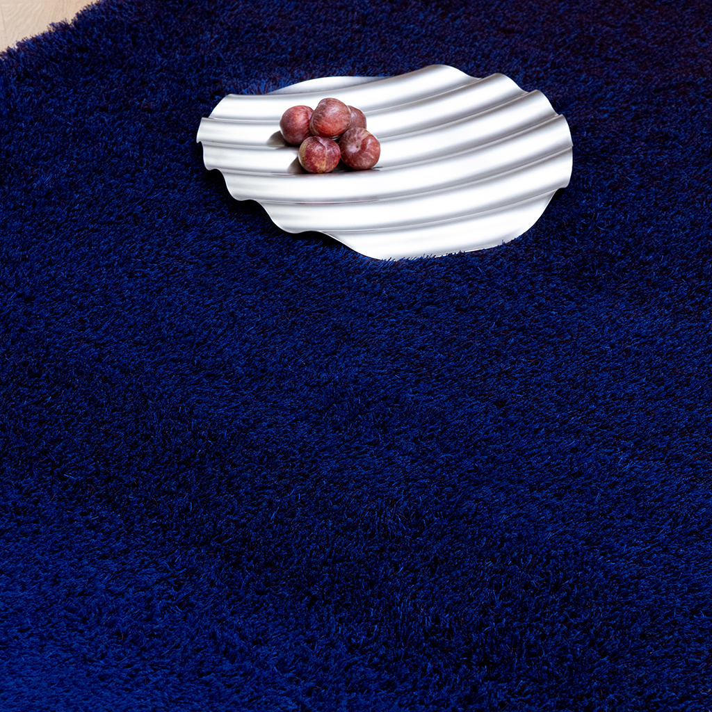 Shade High Electric Blue / Aubergine Rug