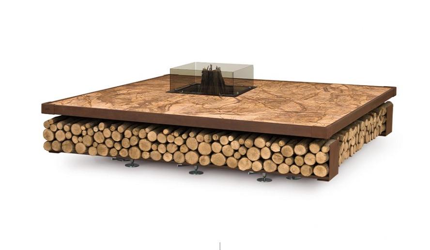 Opera Brown Fire Pit