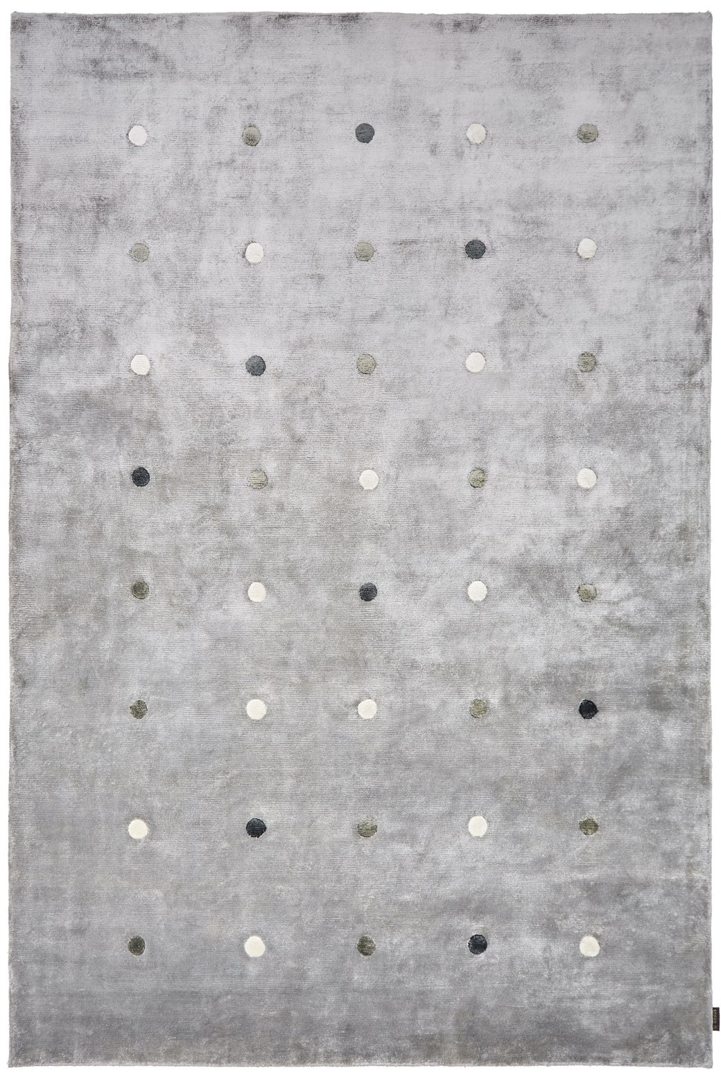 Punti Grey Mix Handwoven Rug